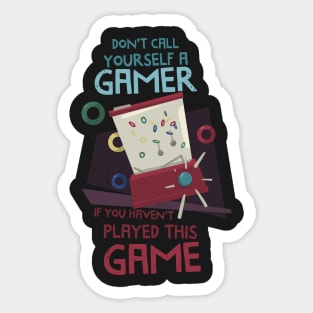 True Gamer Sticker